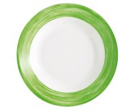 Brush assiette verte Ø 19,5 cm