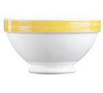 Brush bol empilable jaune Ø 13 cm