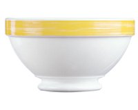 Brush bol empilable jaune Ø 13 cm