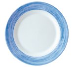 Brush assiette creuse bleue Ø 22,5 cm