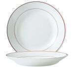 Restaurant filet bordeaux assiette creuse Ø 22,5 cm