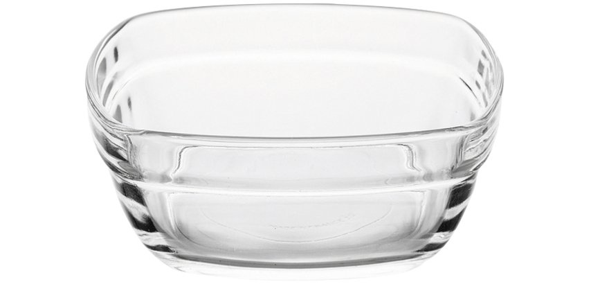 saladier lys carré 30 cl 11 x 11 cm