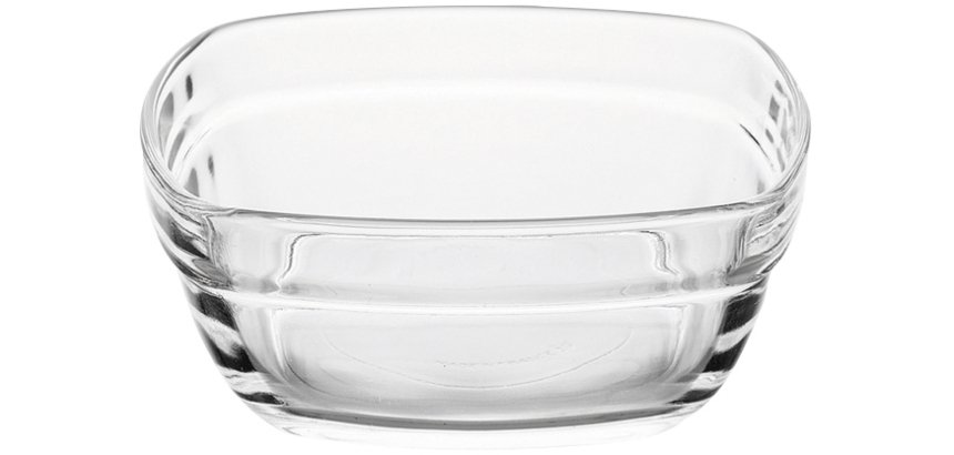 saladier lys carré 30 cl 11 x 11 cm