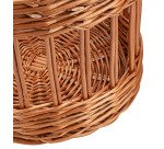 claie à pain en osier rotonde Ø 28 cm hauteur 85.5 cm