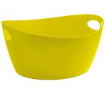 corbeille polypropylène verte 15,5 x 12,5 x 8,5 cm