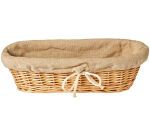 Banneton toile avec cordelette 31 x 11  cm