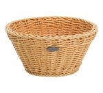 corbeille à pain en polypropylène ronde ø 18 cm beige