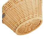 corbeille à pain en polypropylène ronde ø 18 cm beige