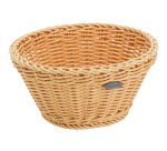 corbeille à pain en polypropylène ronde ø 18 cm beige