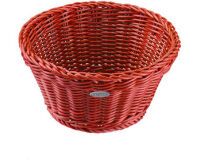 corbeille à pain en polypropylène ronde ø 18 cm rubis