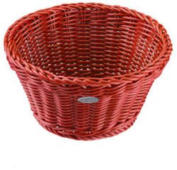 corbeille à pain en polypropylène ronde ø 18 cm rubis