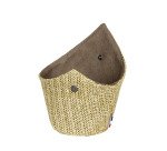 Boréal panière pampa paille/taupe Ø 15 cm