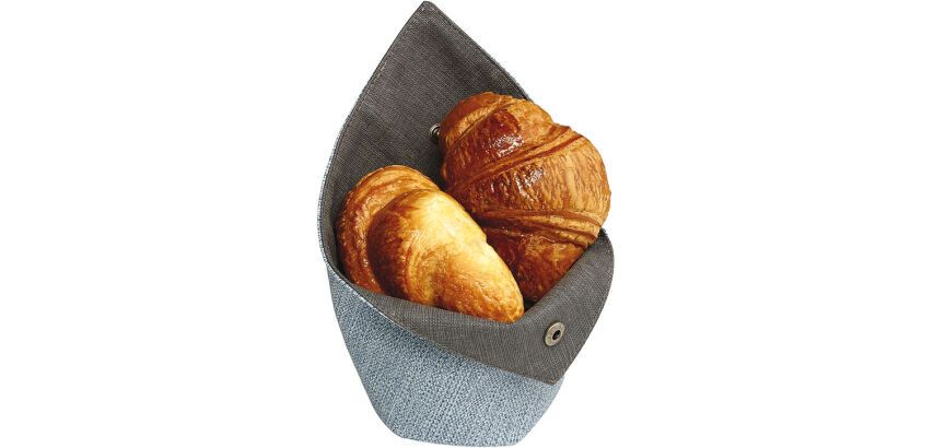 Boréal panière jean bleu/gris ø 15 cm