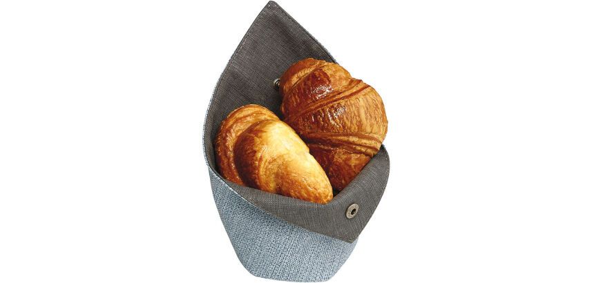Boréal panière jean bleu/gris ø 15 cm