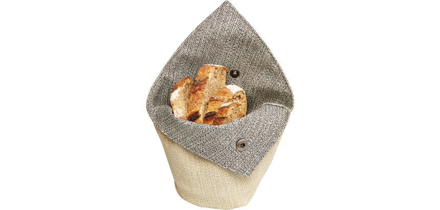Boréal panière jean beige/gris  ø 15 cm