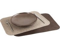 Vintage set de table cacao 40 x 30 cm