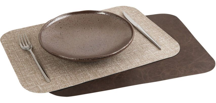 Vintage set de table cacao 40 x 30 cm