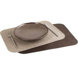 Vintage set de table lin 40 x 30 cm