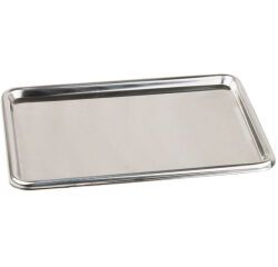 plateau pâtissier 31x24 cm en inox