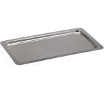 plat gastronorme GN 1/1 en acier inoxydable 53 x 32,5 cm