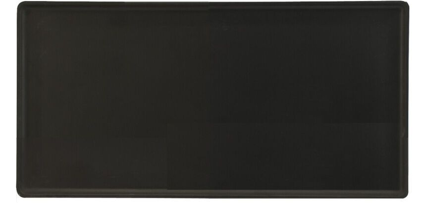 plat de présentation en mélamine noir 60x40 cm