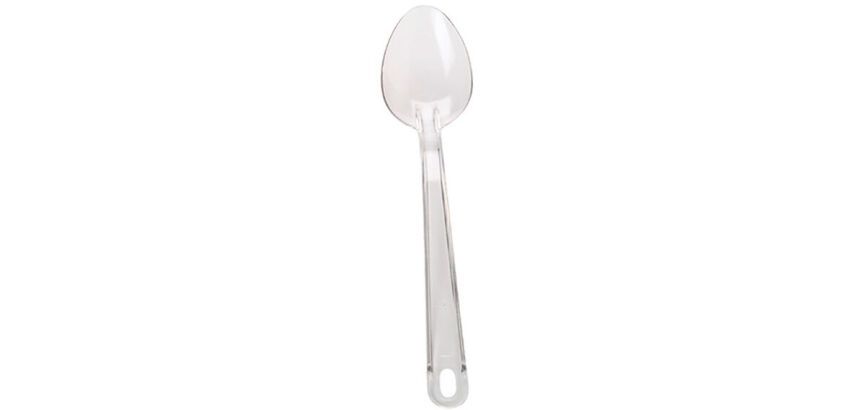 cuillère Exoglass pleine 34 cm transparente