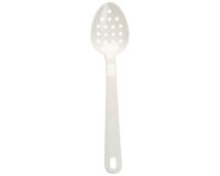 cuillère Exoglass perforée 34 cm blanc