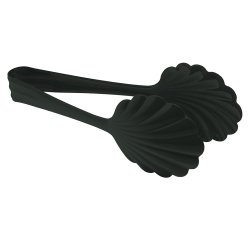 pince à pain coquillage en inox noire