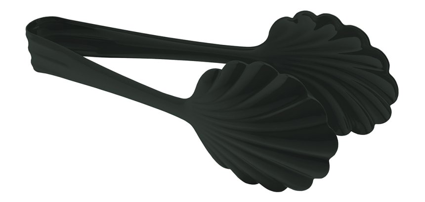 pince à pain coquillage en inox noire