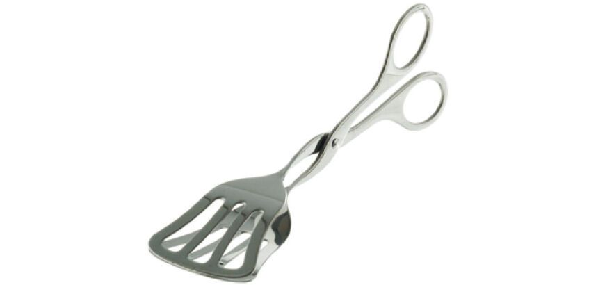 pince à gâteaux inox 19 cm