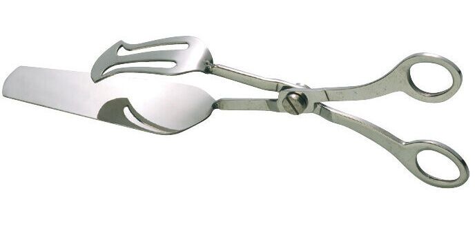 pince-pelle à gâteaux inox 26 cm