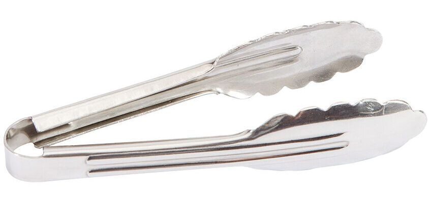 mini-pince feuille de chêne inox  11,5 cm