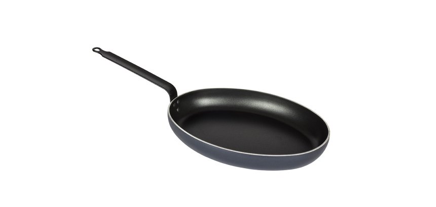 Chef poêle ovale anti-adhérente 40 cm