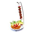 Support à brochette en acier inoxydable