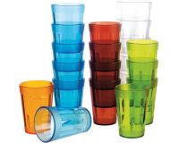 boîte de 12 gobelets lime 16 cl