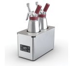 chauffe-siphons bain-marie compact pour le passe avec prise UK