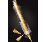 porte-cornets à glace mural PMMA hauteur 56 cm