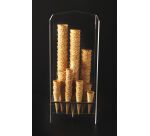porte-cornets à glace plexiglass 6 trous 31 mm et 12 trous 26 mm