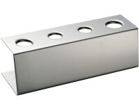 porte-cornets à glace inox 2 trous 31 mm et 2 trous 26 mm