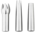 set de 3 douilles inox pour siphon