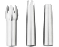 set de 3 douilles inox pour siphon