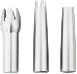 set de 3 douilles inox pour siphon