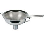 entonnoir et tamis inox amovible pour siphons