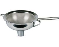 entonnoir et tamis inox amovible pour siphons
