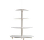 présentoir à pièce montée 4 étages 20,25,32 et 34 cm hauteur 55 cm