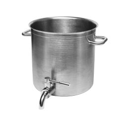 Excellence inox marmite avec robinet 24 cm