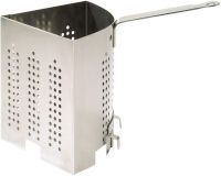 ensemble complet faitout 36 cm et 4 paniers cuit pâtes inox