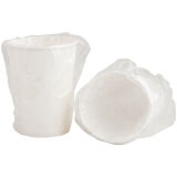 carton de 500 (vrac) gobelets carton blancs emballés individuellement ø 70,6 mm 20 cl