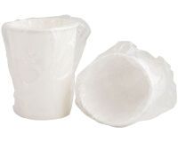 carton de 500 (vrac) gobelets carton blancs emballés individuellement ø 70,6 mm 20 cl