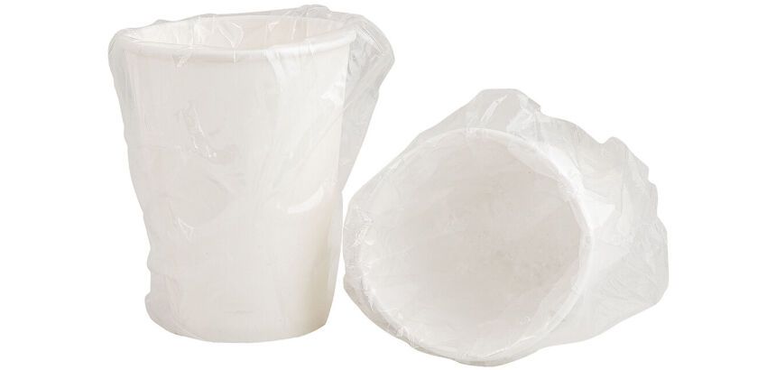 carton de 500 (vrac) gobelets carton blancs emballés individuellement ø 70,6 mm 20 cl